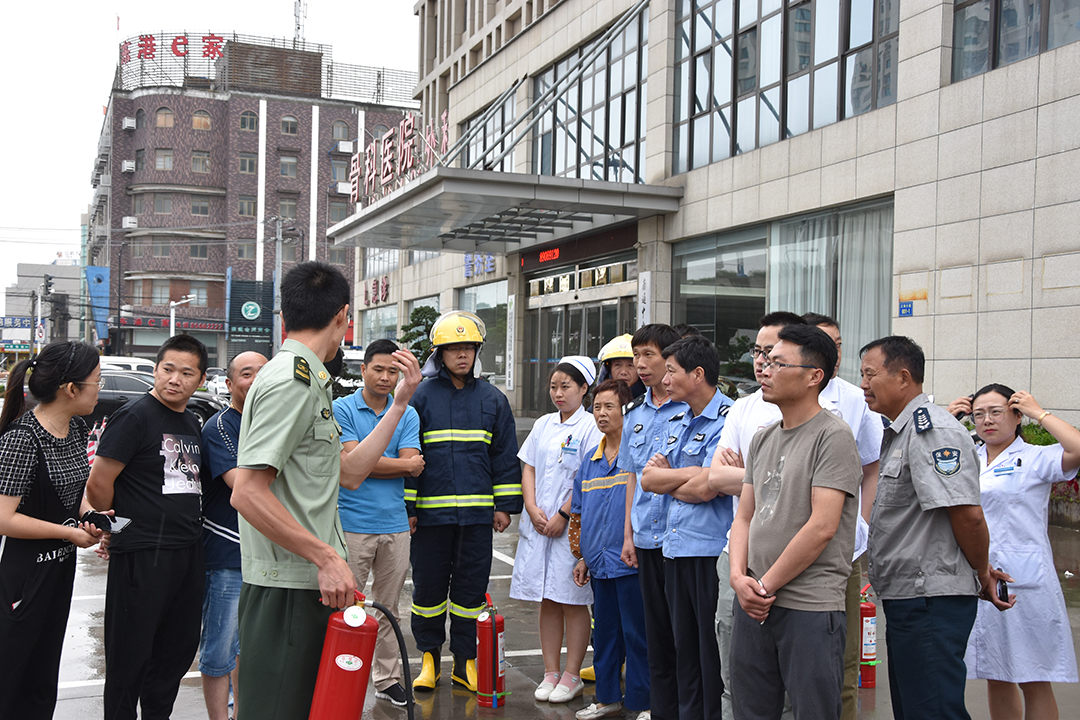 南通中山骨科医院开展消防培训演练活动